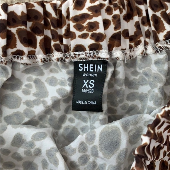 SHEIN Leopard Print Skirt Size XS - Picture 3 of 3
